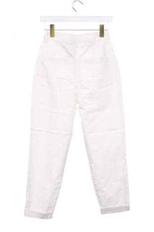 Damskie spodnie Bershka, Rozmiar XS, Kolor Biały, Cena 36,99 zł