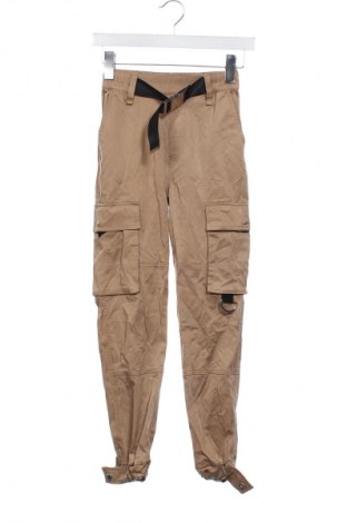 Pantaloni de femei Bershka, Mărime XXS, Culoare Maro, Preț 38,99 Lei