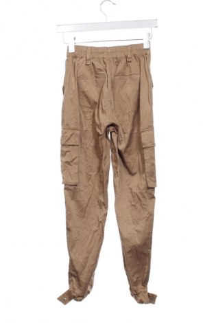 Pantaloni de femei Bershka, Mărime XXS, Culoare Maro, Preț 38,99 Lei