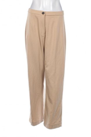 Damskie spodnie Bershka, Rozmiar M, Kolor Beżowy, Cena 40,99 zł