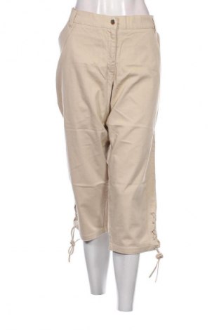 Damskie spodnie Mode Classics, Rozmiar 3XL, Kolor Beżowy, Cena 124,49 zł