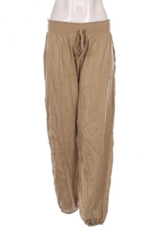 Pantaloni de femei Piazza Italia, Mărime L, Culoare Bej, Preț 95,99 Lei