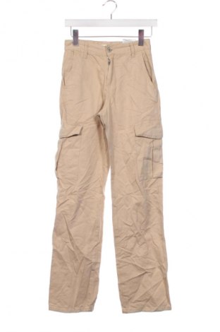 Női nadrág Pull&Bear, Méret XXS, Szín Bézs, Ár 7 879 Ft