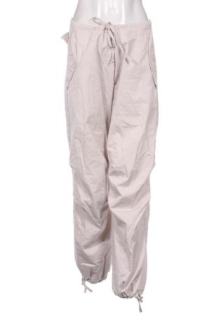 Damskie spodnie Pull&Bear, Rozmiar S, Kolor Beżowy, Cena 66,69 zł