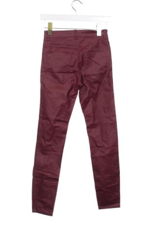 Pantaloni de femei Stradivarius, Mărime XS, Culoare Roșu, Preț 74,35 Lei