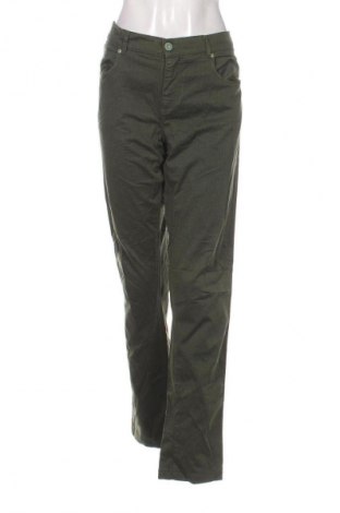 Γυναικείο παντελόνι Trussardi Jeans, Μέγεθος XL, Χρώμα Πράσινο, Τιμή 31,99 €