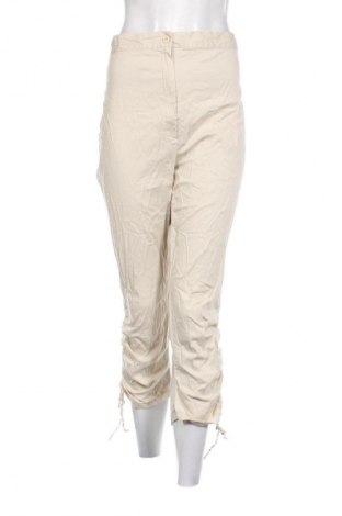 Pantaloni de femei Unbranded, Mărime L, Culoare Ecru, Preț 40,99 Lei