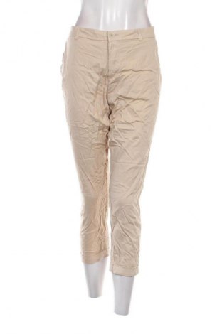 Női nadrág United Colors Of Benetton, Méret L, Szín Bézs, Ár 11 099 Ft