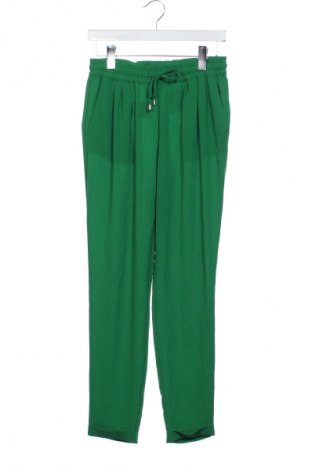 Damskie spodnie Zara, Rozmiar XS, Kolor Zielony, Cena 88,99 zł