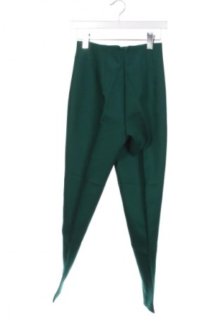 Damskie spodnie Zara, Rozmiar XS, Kolor Zielony, Cena 63,62 zł