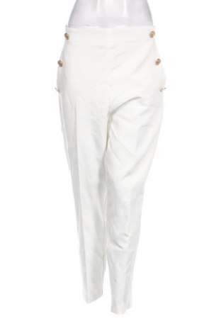 Pantaloni de femei Zara, Mărime M, Culoare Alb, Preț 159,59 Lei