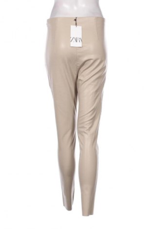 Damenhose Zara, Größe M, Farbe Beige, Preis 33,25 €