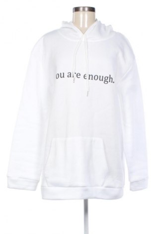 Γυναικείο fleece φούτερ Unbranded, Μέγεθος XL, Χρώμα Λευκό, Τιμή 20,00 €