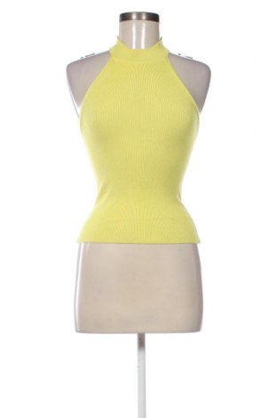 Tricou de damă Bershka, Mărime S, Culoare Galben, Preț 82,40 Lei