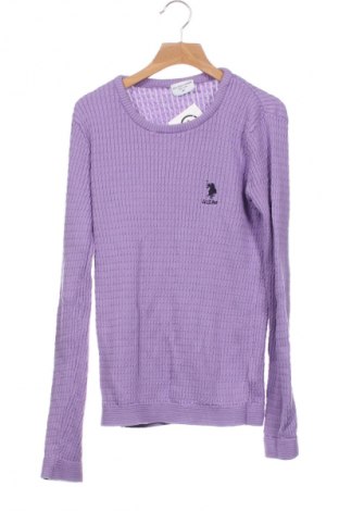 Γυναικείο πουλόβερ U.S. Polo Assn., Μέγεθος XS, Χρώμα Βιολετί, Τιμή 31,71 €