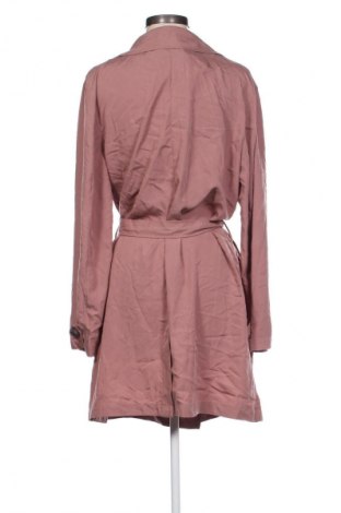 Damen Trenchcoat H&M Divided, Größe L, Farbe Aschrosa, Preis 34,78 €