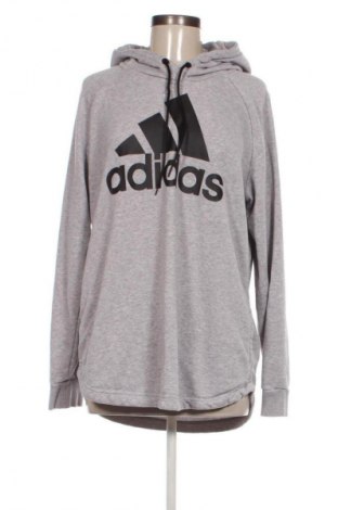 Дамски суичър Adidas, Размер XL, Цвят Сив, Цена 48,88 лв.