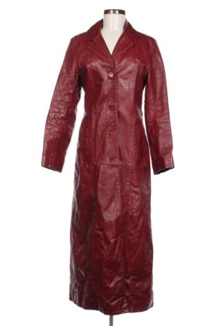 Damen Ledermantel Unbranded, Größe L, Farbe Rot, Preis 110,00 €