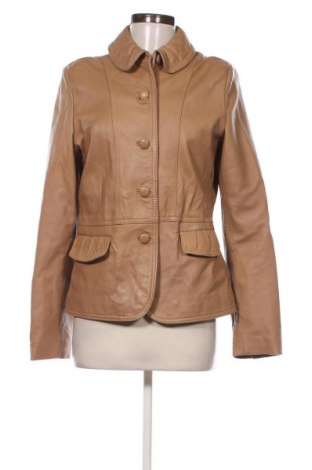 Damska kurtka skórzana Unbranded, Rozmiar M, Kolor Beżowy, Cena 319,99 zł