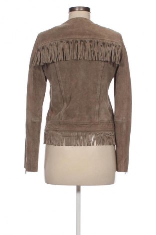 Damen Lederjacke Mango, Größe S, Farbe Braun, Preis 51,18 €
