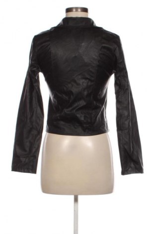 Дамско кожено яке NEW COLLECTION, Размер S, Цвят Черен, Цена 62,99 лв.