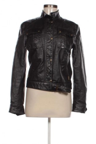 Geacă de piele pentru femei Unbranded, Mărime M, Culoare Negru, Preț 247,45 Lei