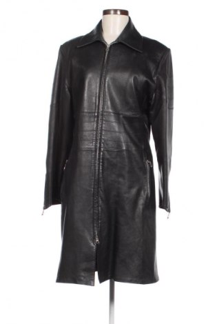 Geacă de piele pentru femei Unbranded, Mărime M, Culoare Negru, Preț 442,76 Lei