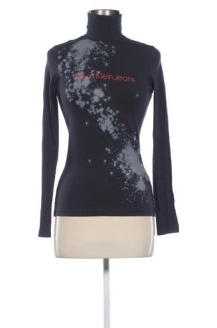 Damski golf Calvin Klein Jeans, Rozmiar L, Kolor Niebieski, Cena 94,62 zł