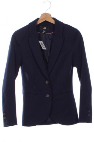 Női blézer H&M, Méret XS, Szín Kék, Ár 9 600 Ft