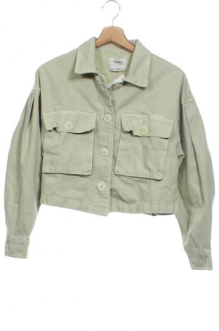 Damenjacke Bershka, Größe XS, Farbe Grün, Preis 26,99 €