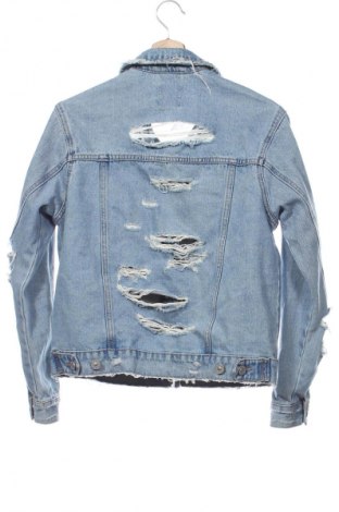 Dámská bunda  Bershka, Velikost XS, Barva Modrá, Cena  712,00 Kč