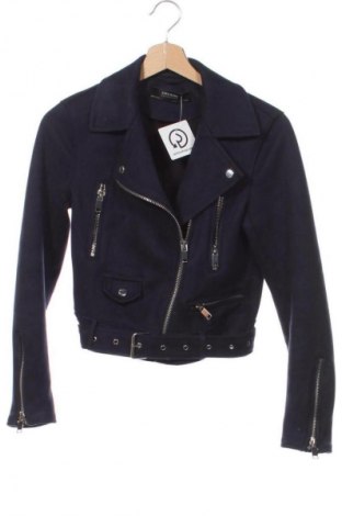 Geacă de femei Zara, Mărime XS, Culoare Albastru, Preț 122,45 Lei