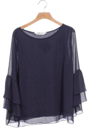 Gyerek blúz H&M, Méret 13-14y / 164-168 cm, Szín Kék, Ár 2 400 Ft