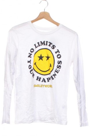 Παιδική μπλούζα Smiley World, Μέγεθος 12-13y/ 158-164 εκ., Χρώμα Λευκό, Τιμή 11,99 €
