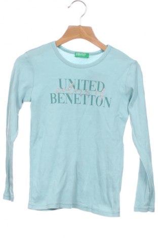 Gyerek blúz United Colors Of Benetton, Méret 7-8y / 128-134 cm, Szín Kék, Ár 4 692 Ft