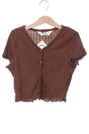 Pulover cu nasturi pentru copii H&M, Mărime 8-9y/ 134-140 cm, Culoare Maro, Preț 55,99 Lei