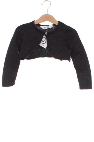 Dětský kardigán H&M, Velikost 1-2m/ 50-56 cm, Barva Černá, Cena  215,00 Kč