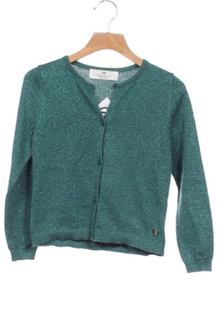 Kinder Strickjacke H&M, Größe 4-5y/ 110-116 cm, Farbe Grün, Preis 5,99 €