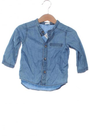 Παιδικό πουκάμισο H&M, Μέγεθος 6-9m/ 68-74 εκ., Χρώμα Μπλέ, Τιμή 6,00 €
