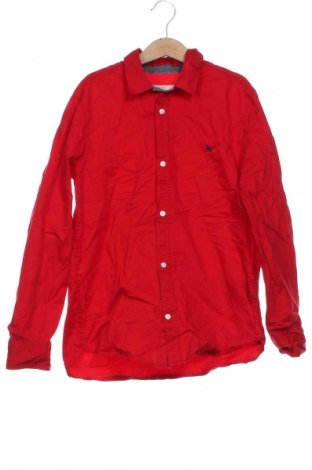 Kinderhemd H&M L.O.G.G., Größe 10-11y/ 146-152 cm, Farbe Rot, Preis 7,99 €