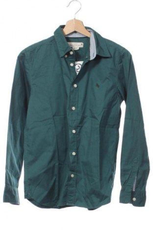Kinderhemd H&M L.O.G.G., Größe 11-12y/ 152-158 cm, Farbe Grün, Preis 4,99 €
