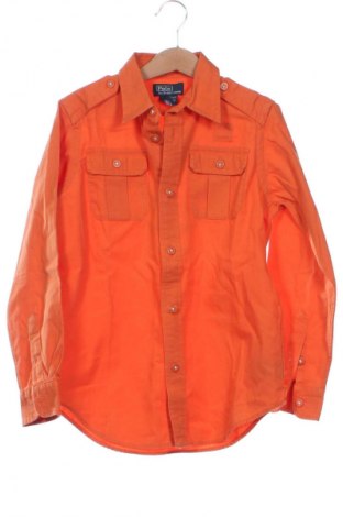 Kinderhemd Polo By Ralph Lauren, Größe 6-7y/ 122-128 cm, Farbe Orange, Preis € 7,71