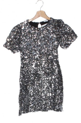 Dětské šaty  Zara, Velikost 7-8y/ 128-134 cm, Barva Stříbrná, Cena  329,00 Kč