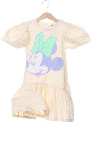 Детска рокля Zara, Размер 4-5y/ 110-116 см, Цвят Бежов, Цена 17,13 лв.