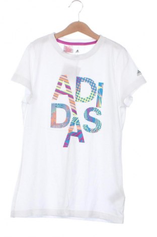 Dziecięcy T-shirt Adidas, Rozmiar 12-13y/ 158-164 cm, Kolor Biały, Cena 45,98 zł