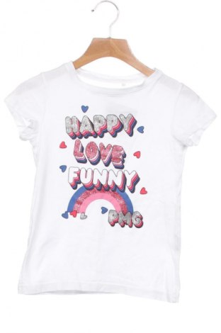 Dziecięcy T-shirt Primigi, Rozmiar 3-4y/ 104-110 cm, Kolor Biały, Cena 34,48 zł