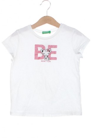Dětské tričko  United Colors Of Benetton, Velikost 3-4y/ 104-110 cm, Barva Bílá, Cena  297,00 Kč