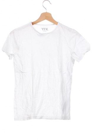Dziecięcy T-shirt Y.F.K., Rozmiar 12-13y/ 158-164 cm, Kolor Biały, Cena 26,97 zł