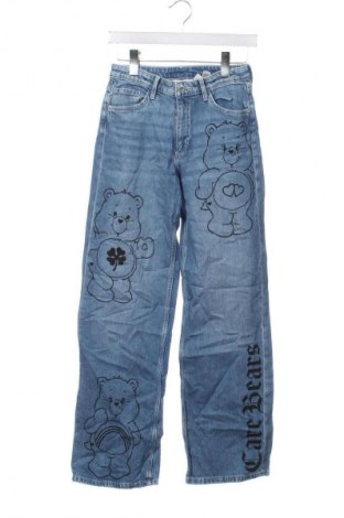 Blugi pentru copii H&M, Mărime 13-14y/ 164-168 cm, Culoare Albastru, Preț 104,99 Lei
