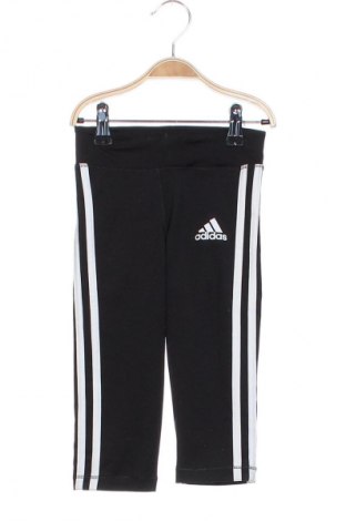 Detské legíny  Adidas, Veľkosť 4-5y/ 110-116 cm, Farba Čierna, Cena  17,95 €